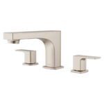 Pfirst Modern Square - Tub Only Brushed Nickel